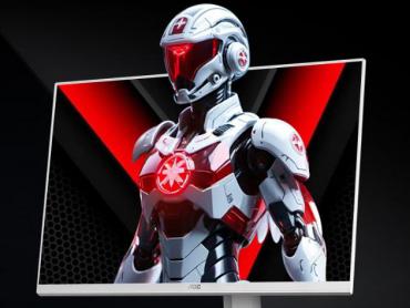 AOC U27G4 推27寸白色双模显示器 4K 160Hz 与 FHD 320Hz齐备售1699元