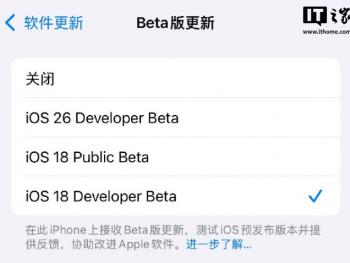 苹果iOS26开发者预览版 首版Bug汇总，更新要谨慎