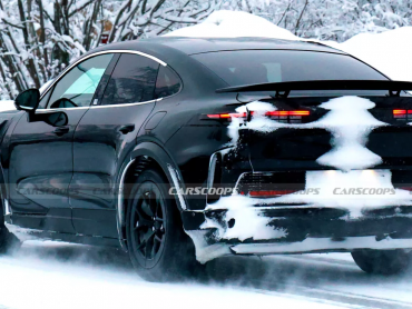 保时捷卡宴纯电轿跑版路测图流出有望突破1139马力展电动性能新境