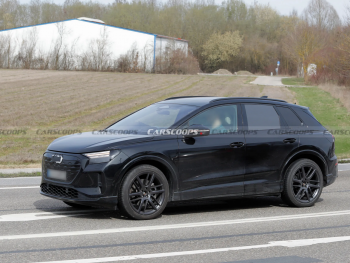 新款奥迪Q4 e-Tron实车现身 外观微调技术大升级