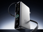 倍思推出新款 67W 带屏三合一移动电源 10000mAh 售 399 元